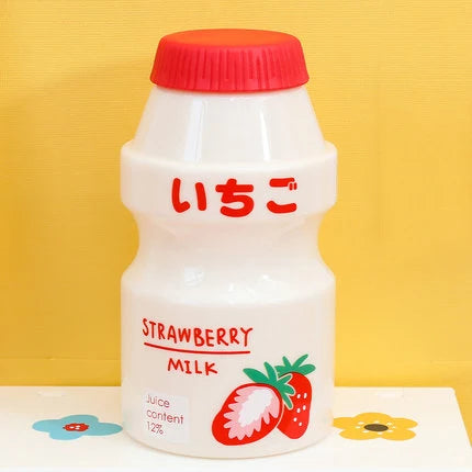 480ml Cute Fruit Water Bottle BPA Free Strawberry Drink Cup
