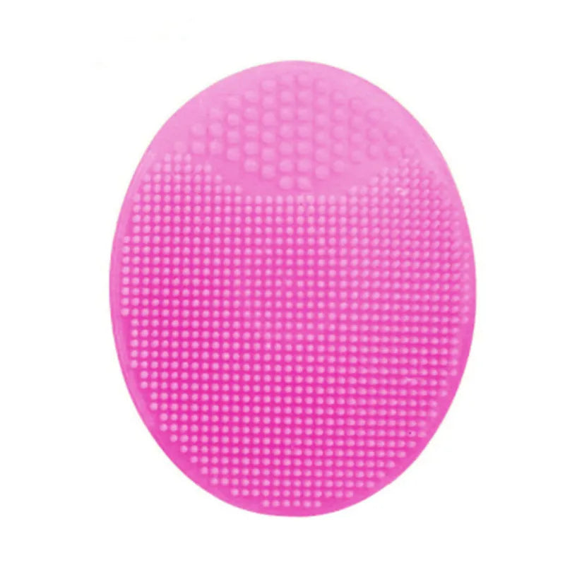 Soft Silicone Facial Cleansing Brush Baby Bath Massage Scrubber