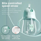 BPA Free Baby Feeding Bottle Wide-Caliber Straw Cup