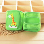 Baby Knee Pads Adjustable Cute Bunny & Giraffe Crawling Protector