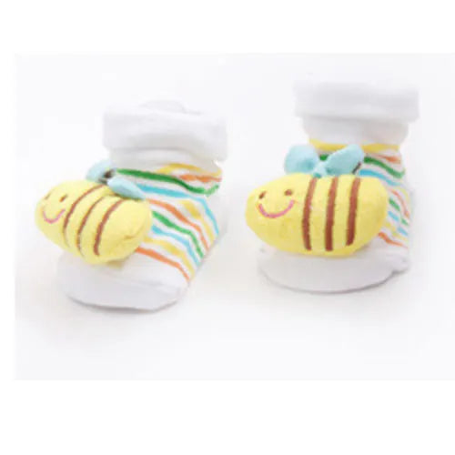 Newborn Baby Anti-Slip Socks UK – Cotton Animal Cartoon Slippers