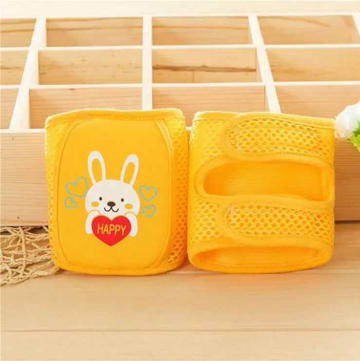 Baby Knee Pads Adjustable Cute Bunny & Giraffe Crawling Protector