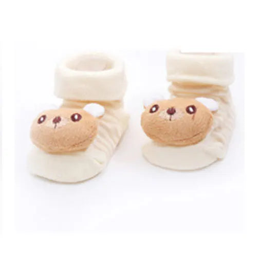 Newborn Baby Anti-Slip Socks UK – Cotton Animal Cartoon Slippers