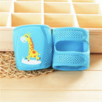 Baby Knee Pads Adjustable Cute Bunny & Giraffe Crawling Protector