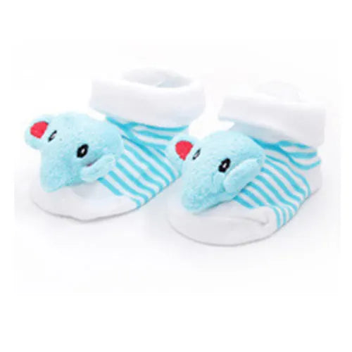 Newborn Baby Anti-Slip Socks UK – Cotton Animal Cartoon Slippers