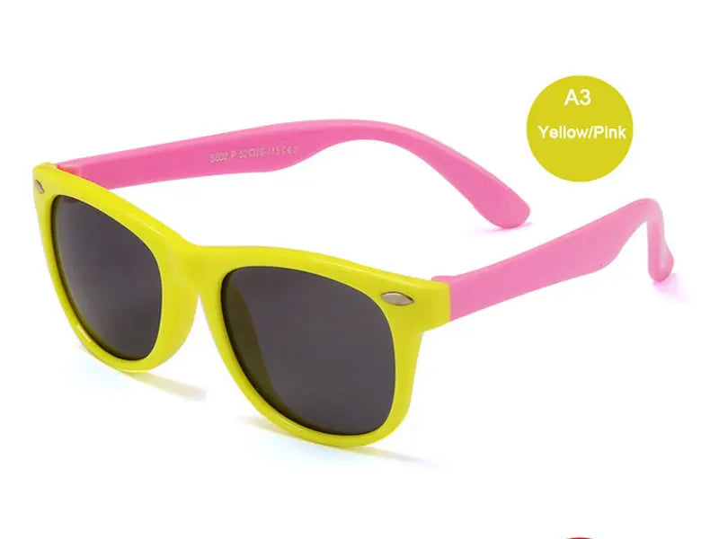 Kids Polarized Sunglasses | TR90 Flexible UV Protection Shades