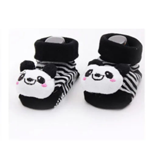 Newborn Baby Anti-Slip Socks UK – Cotton Animal Cartoon Slippers