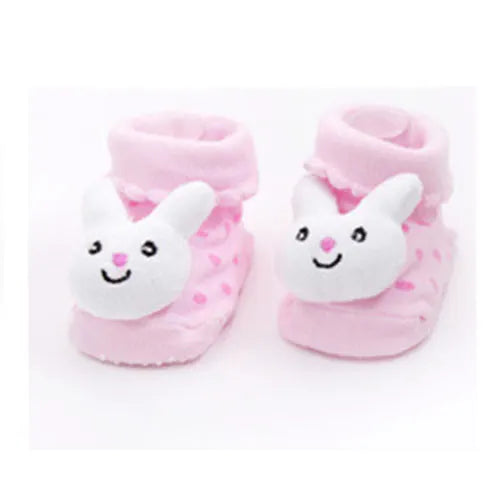 Newborn Baby Anti-Slip Socks UK – Cotton Animal Cartoon Slippers