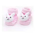 Newborn Baby Anti-Slip Socks UK – Cotton Animal Cartoon Slippers