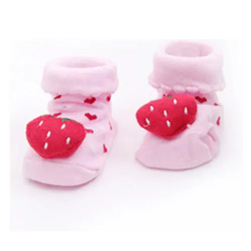 Newborn Baby Anti-Slip Socks UK – Cotton Animal Cartoon Slippers