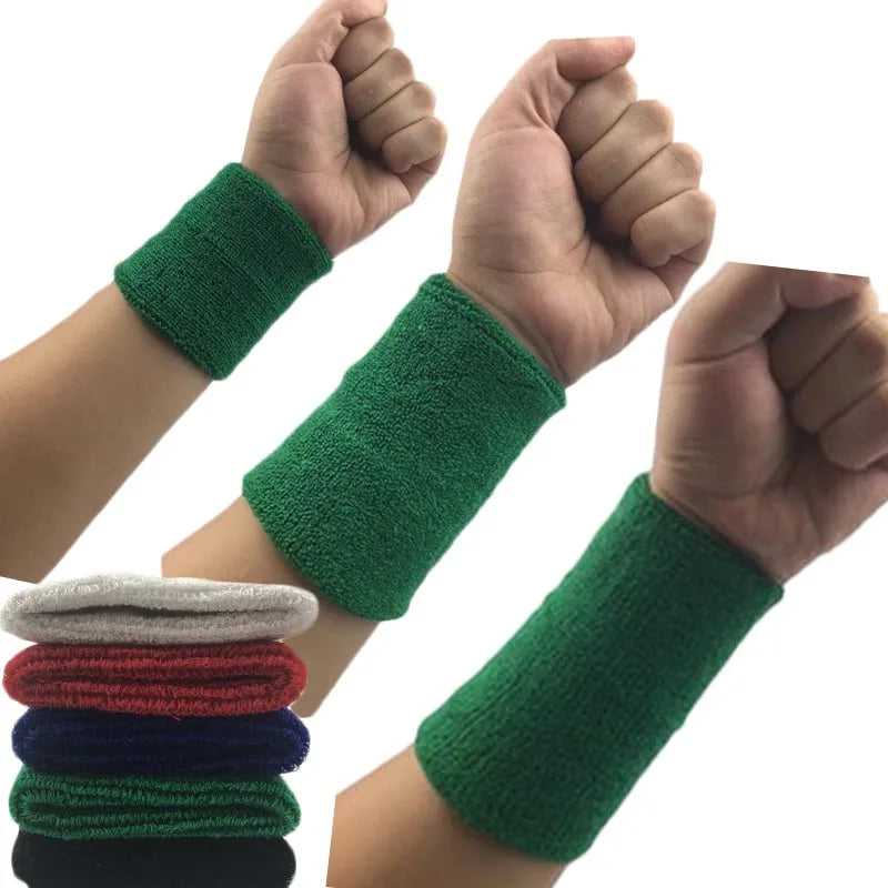 Wrist Sweatband Sports Tennis Gym Volleyball Wrist Support Band