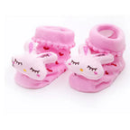 Newborn Baby Anti-Slip Socks UK – Cotton Animal Cartoon Slippers