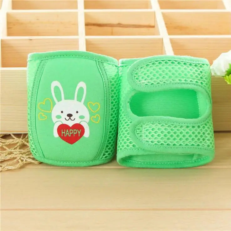 Baby Knee Pads Adjustable Cute Bunny & Giraffe Crawling Protector