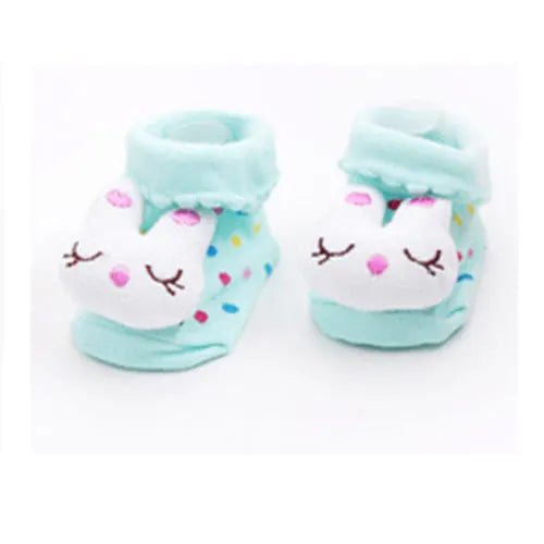 Newborn Baby Anti-Slip Socks UK – Cotton Animal Cartoon Slippers
