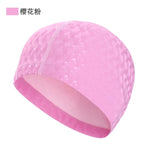 Professional PU Swimming Cap Waterproof Non-Slip Swim Hat