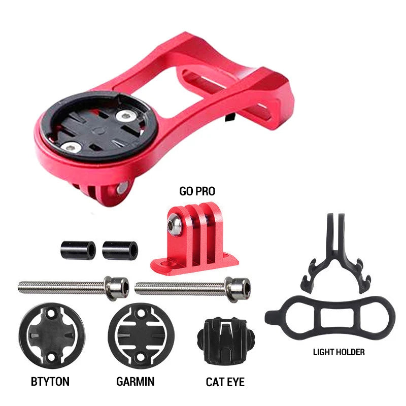 Aluminum Bike Computer Camera Mount Handlebar GPS GoPro Bracket MTB Secondary image