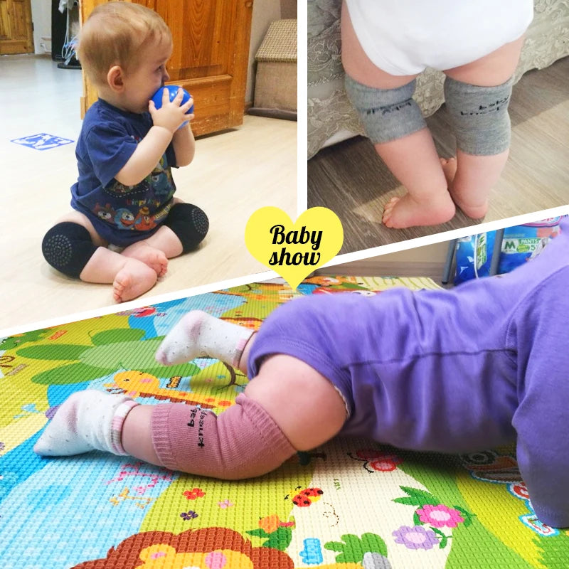 Baby Knee Pads Anti-Slip Crawling Safety Elbow & Knee Protector