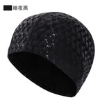 Professional PU Swimming Cap Waterproof Non-Slip Swim Hat