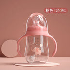 BPA Free Baby Feeding Bottle Wide-Caliber Straw Cup