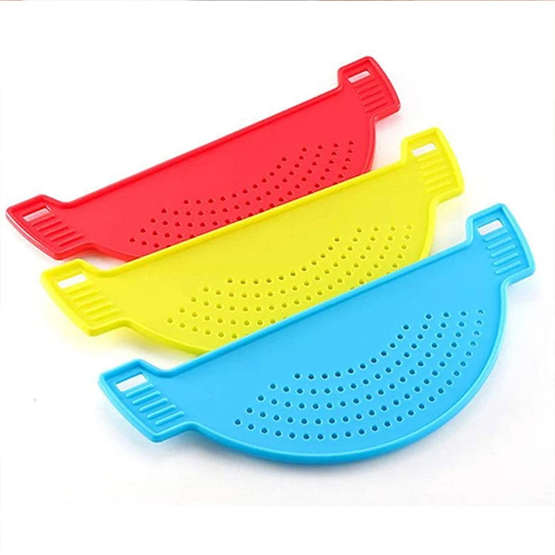 Pot Side Strainer Rice Wash Drain Basket Secondary image