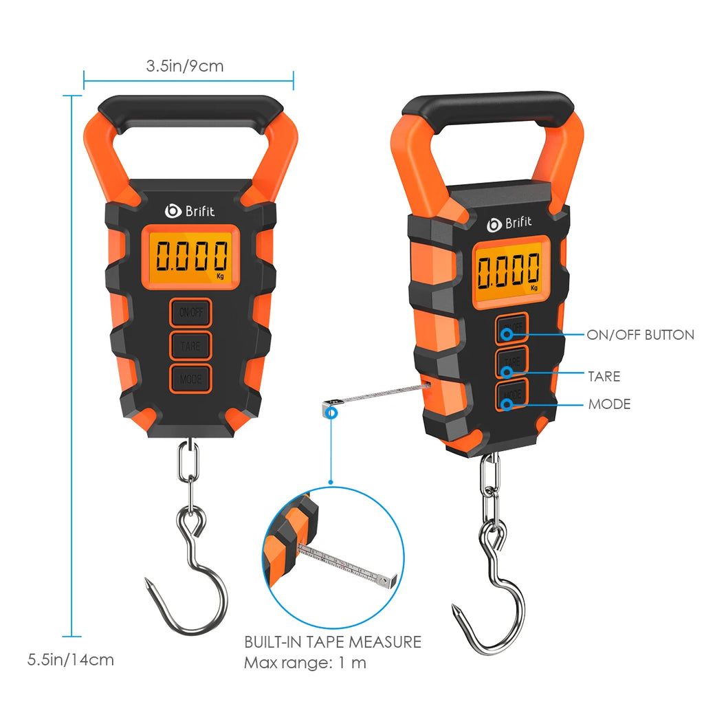 50KG Digital Fishing Scale Luggage & Hanging Scale