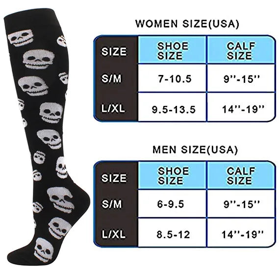 Compression Socks Men Women Circulation Running Nursing Support