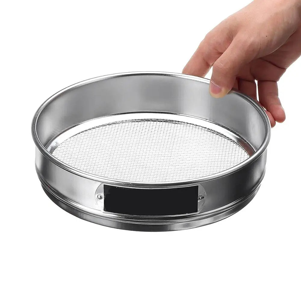 304 Stainless Steel Sieve Fine Mesh Flour Sifter