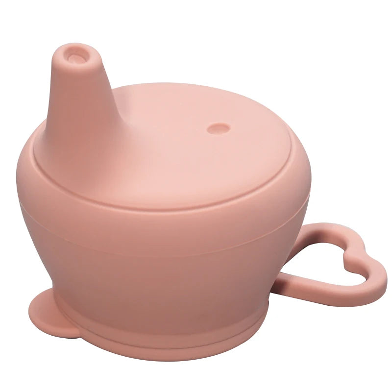 Silicone Baby Feeding Cup Toddler Sippy Drinkware