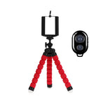 Mini Tripod Stand for Smartphone Flexible Octopus Stand Camera Holder with Clip