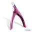 Professional Fake Nail Cutter U Type Acrylic Nail Tip Trimmer Tool