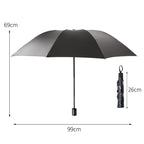 Buy Blue Sky Clouds Folding Umbrella UV Protection Parasol