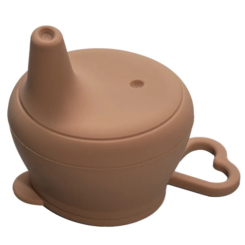 Silicone Baby Feeding Cup Toddler Sippy Drinkware
