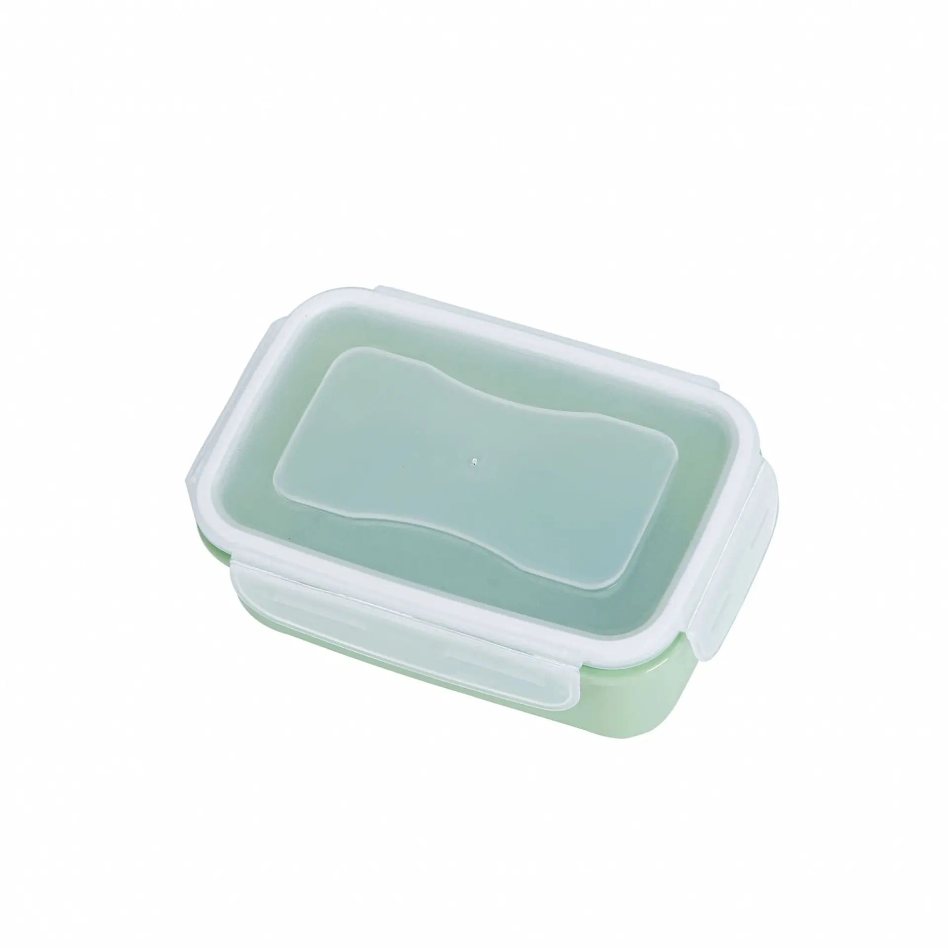 Plastic Lunch Box Bento Container Leakproof Fruit Salad Storage Box
