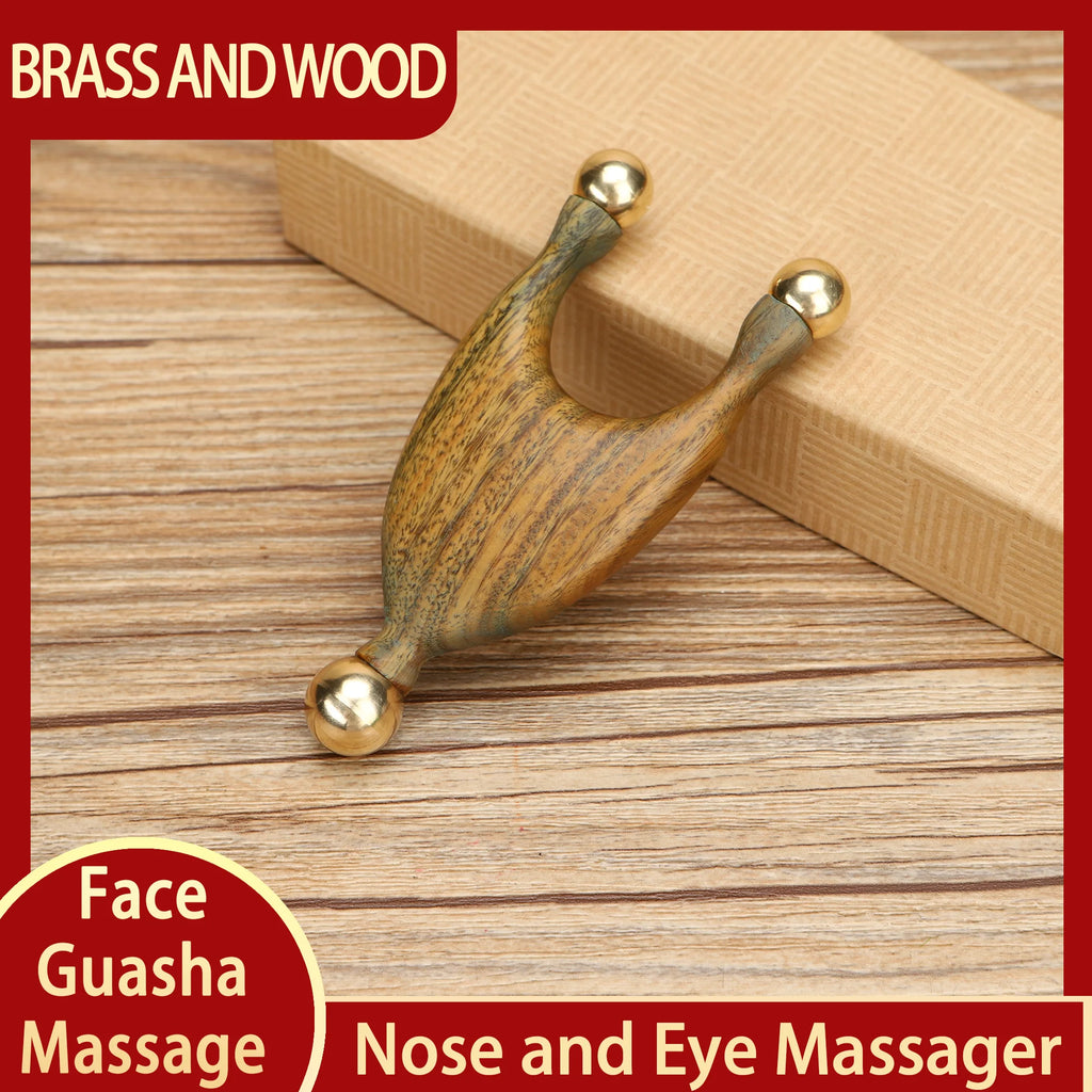 Kansa Wand Guasha Face Massager UK Facial Massage Tool