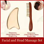 Kansa Wand Guasha Face Massager UK Facial Massage Tool