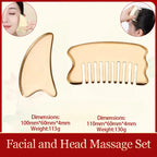 Kansa Wand Guasha Face Massager UK Facial Massage Tool