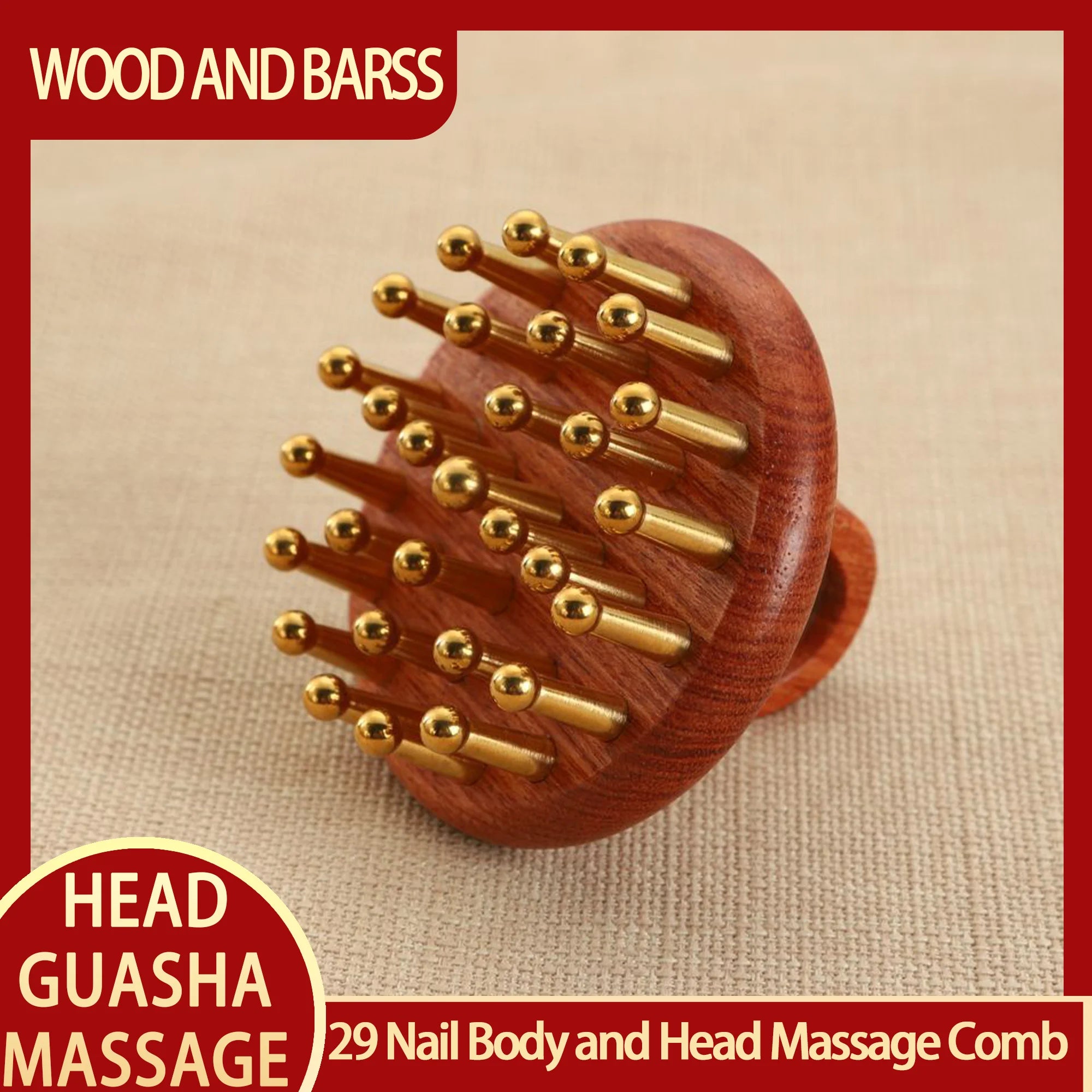 Kansa Wand Guasha Face Massager UK Facial Massage Tool