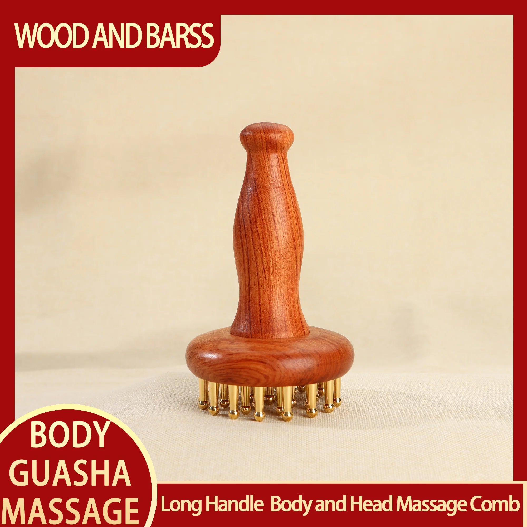 Kansa Wand Guasha Face Massager UK Facial Massage Tool