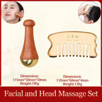 Kansa Wand Guasha Face Massager UK Facial Massage Tool