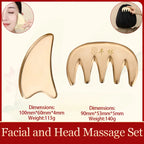 Kansa Wand Guasha Face Massager UK Facial Massage Tool