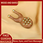 Kansa Wand Guasha Face Massager UK Facial Massage Tool
