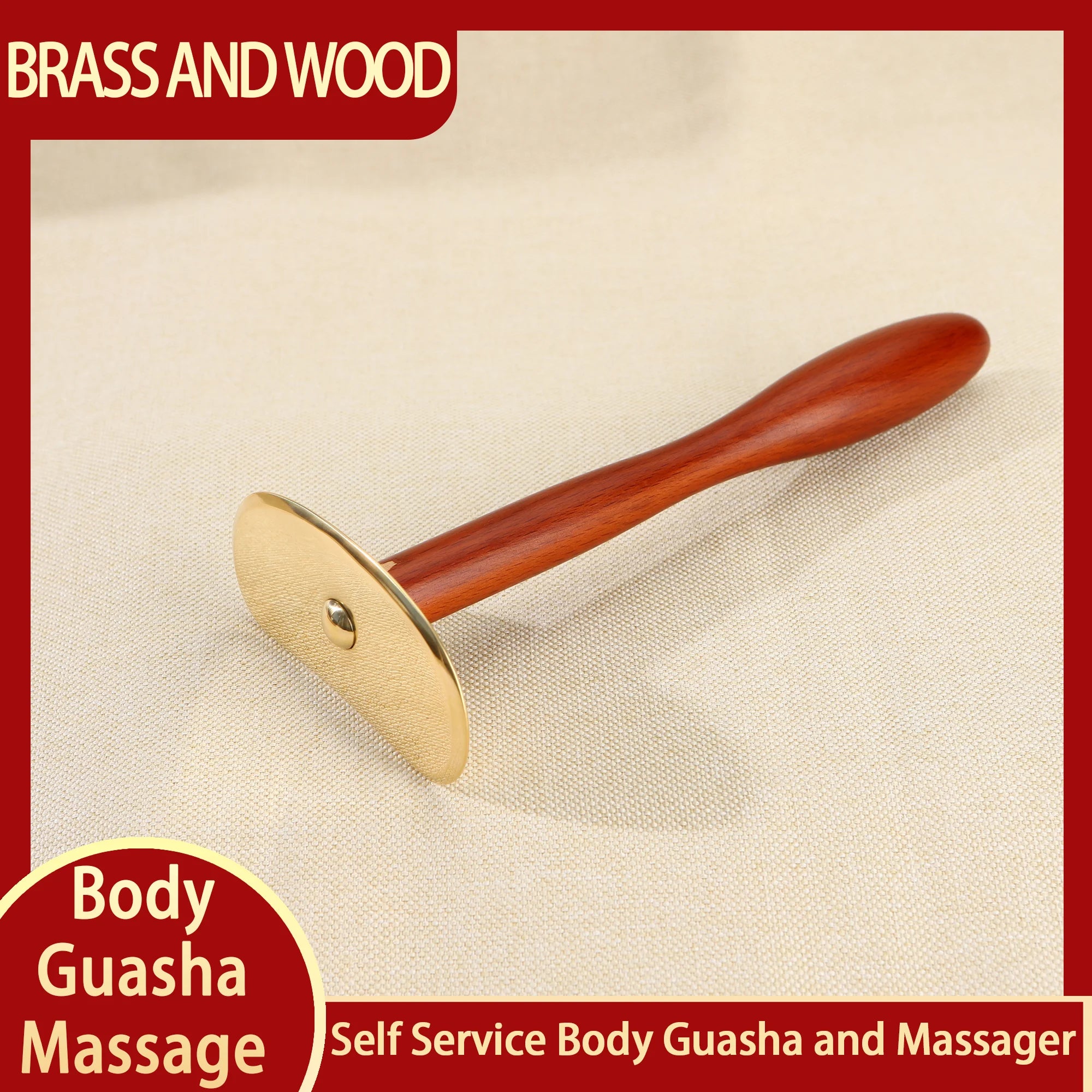 Kansa Wand Guasha Face Massager UK Facial Massage Tool