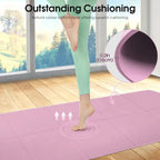 Non-Slip Penny Haul Yoga Mat 3/4/6MM Pilates Fitness Pad Women Home Gym Workout