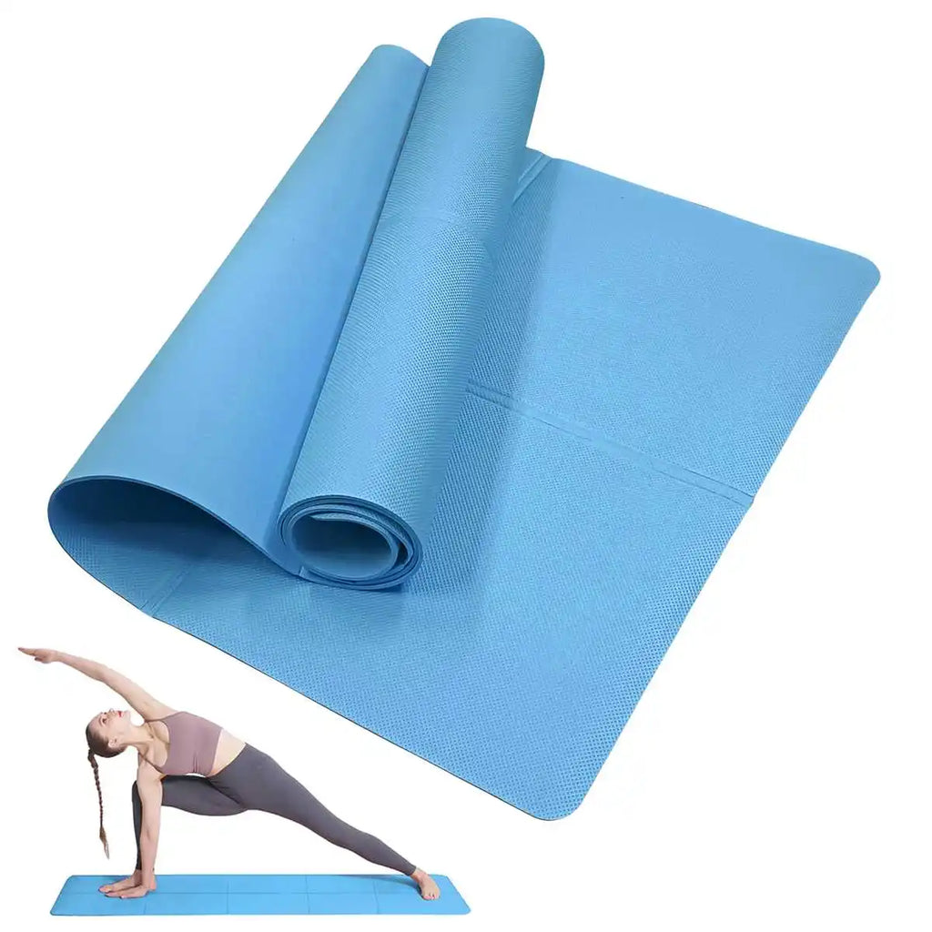 Non-Slip Penny Haul Yoga Mat 3/4/6MM Pilates Fitness Pad Women Home Gym Workout