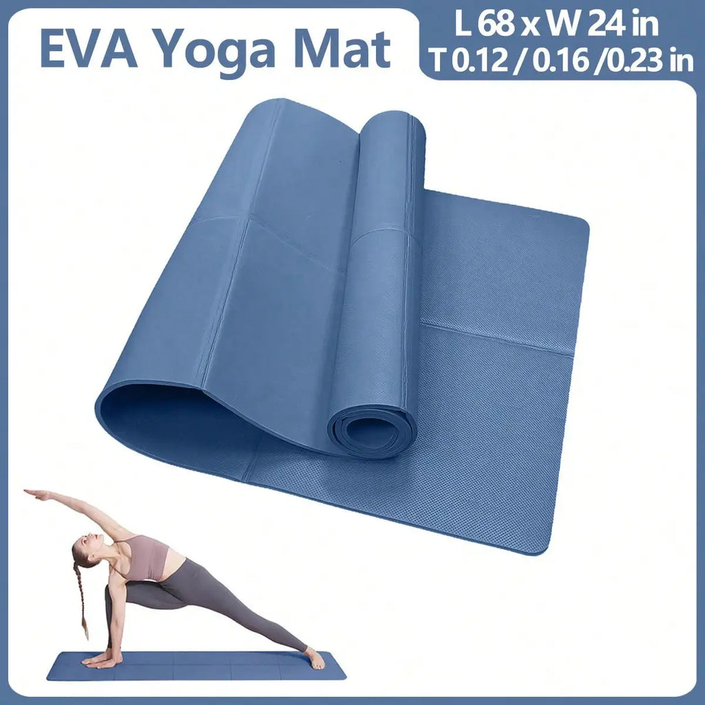 Non-Slip Penny Haul Yoga Mat 3/4/6MM Pilates Fitness Pad Women Home Gym Workout