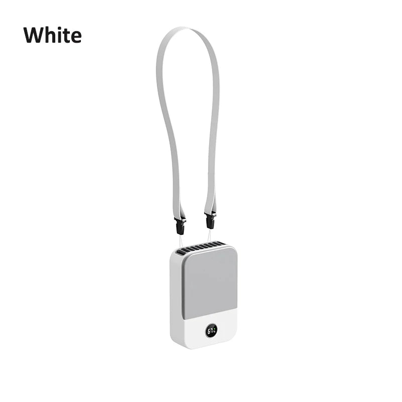 Portable Waist Fan USB Rechargeable Neck Fan