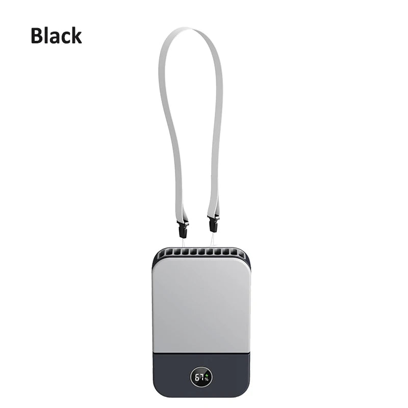 Portable Waist Fan USB Rechargeable Neck Fan