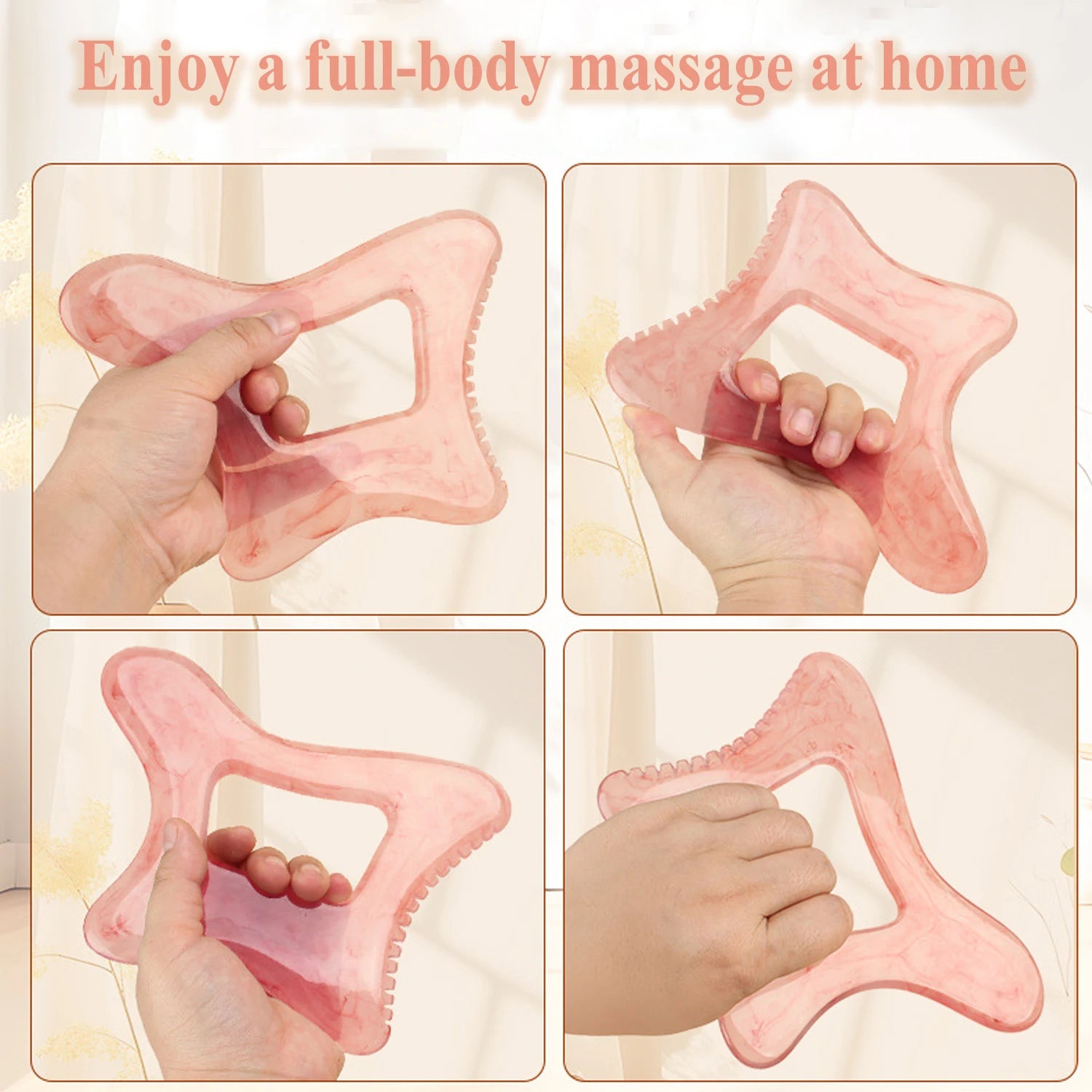 Resin Body Gua Sha Tool UK Large Face & Body Massage Scraper