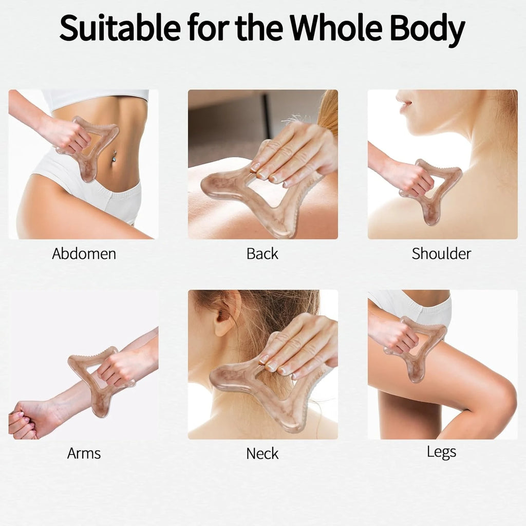 Resin Body Gua Sha Tool UK Large Face & Body Massage Scraper