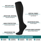 Compression Socks Varicose Veins Anti Fatigue Flight Running Travel UK